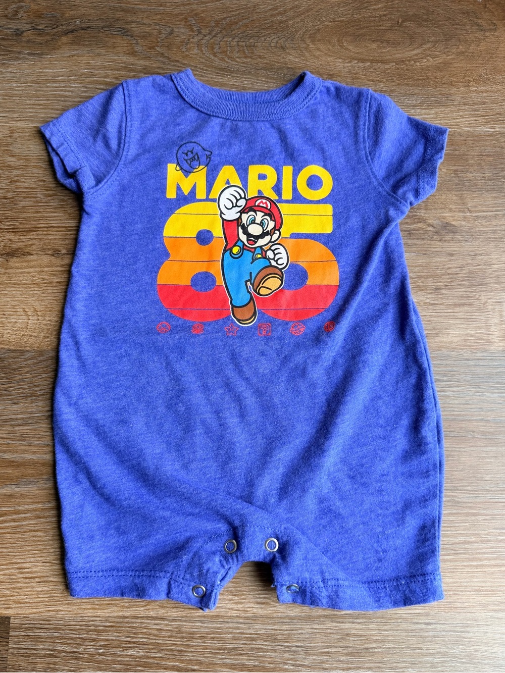 SUPER MARIO | Baby Romper | Nintendo Graphic Outfit | One Piece